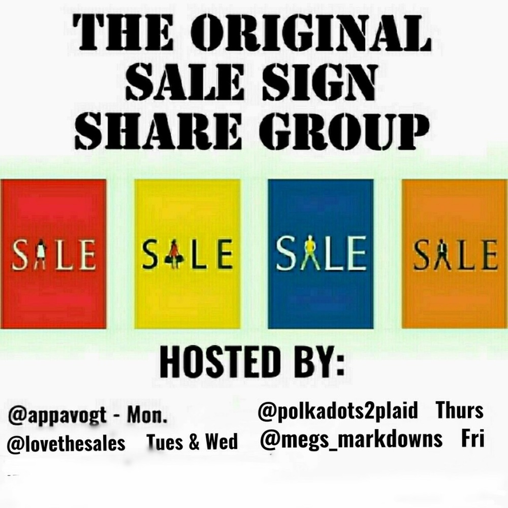 THUR💃🏽 CLOSED💃🏽 04/01 SALE SIGN SHARE GROUP